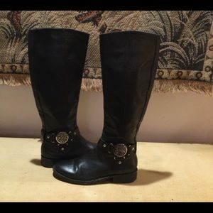 Vince Camuto Farrow Leather Boot EUC